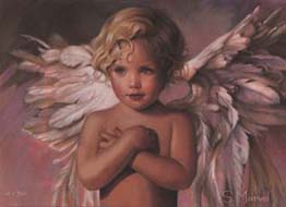 cute picture of little boy angel
