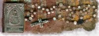 A quartz bead rosary